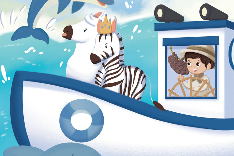 Zackie Zebra: The Crown of the Princess