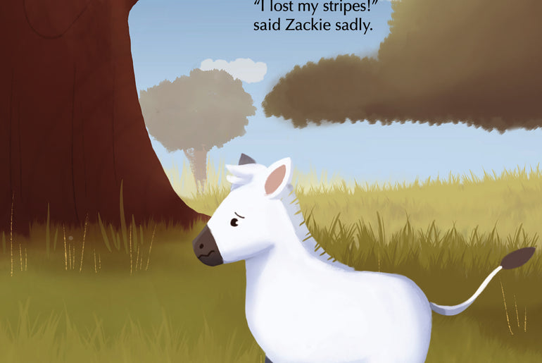 Zackie Zebra: The Zebra That Lost His Stripes