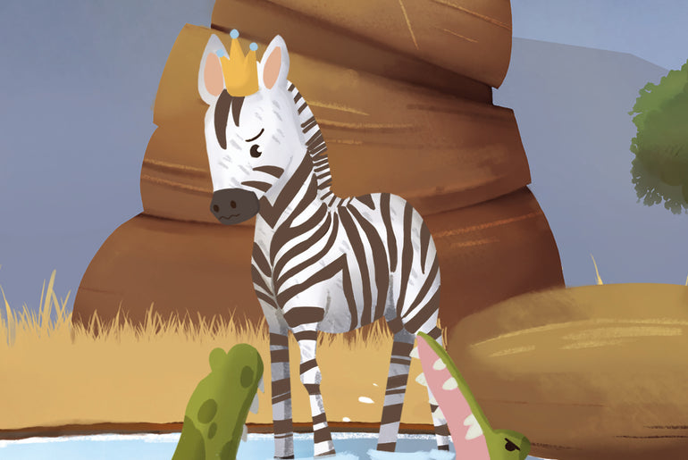 Zackie Zebra: The Zebra That Lost His Stripes
