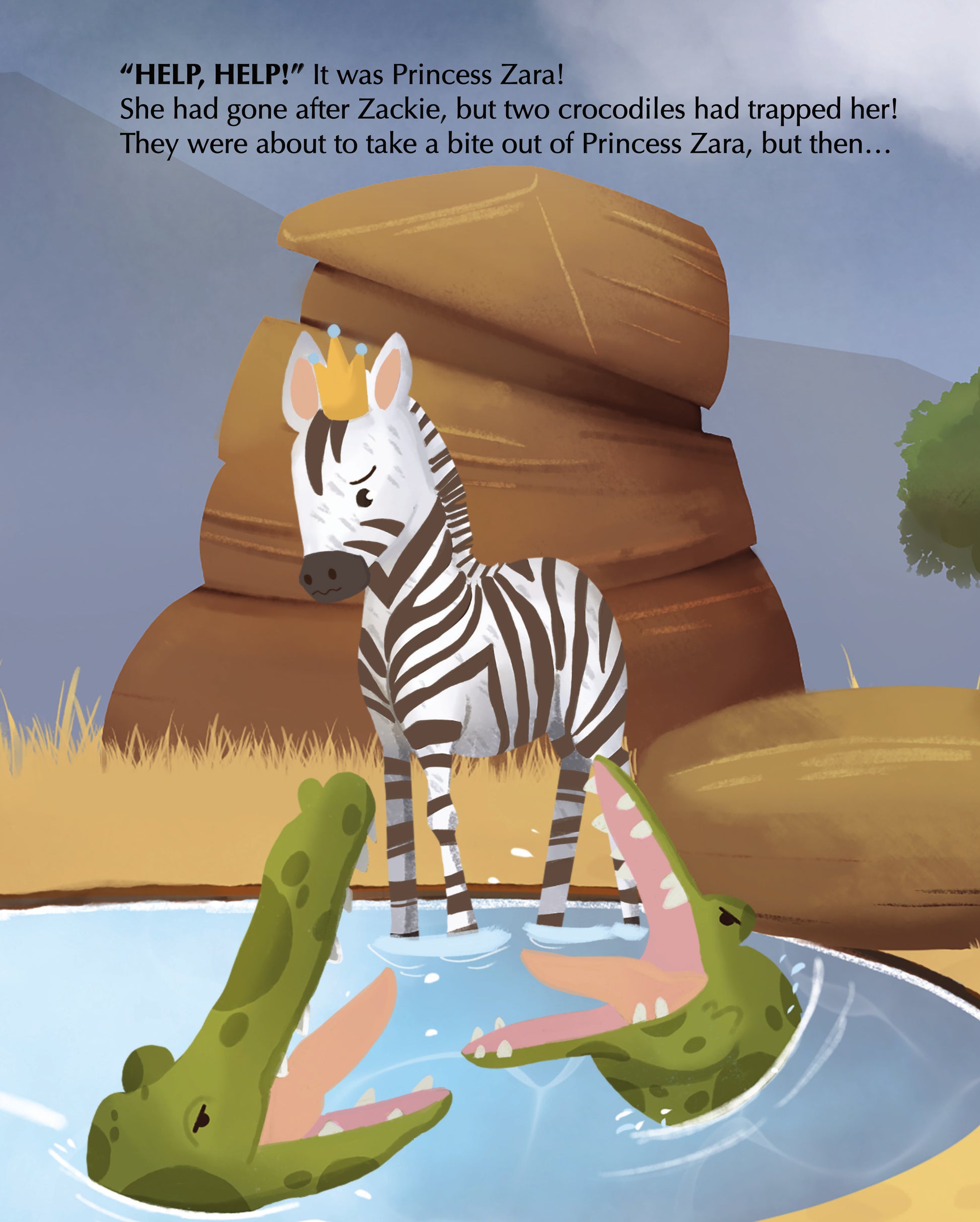 Zackie Zebra: The Zebra That Lost His Stripes